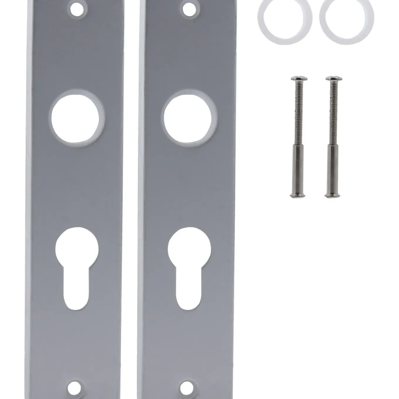 Langschild euro 55mm aluminium