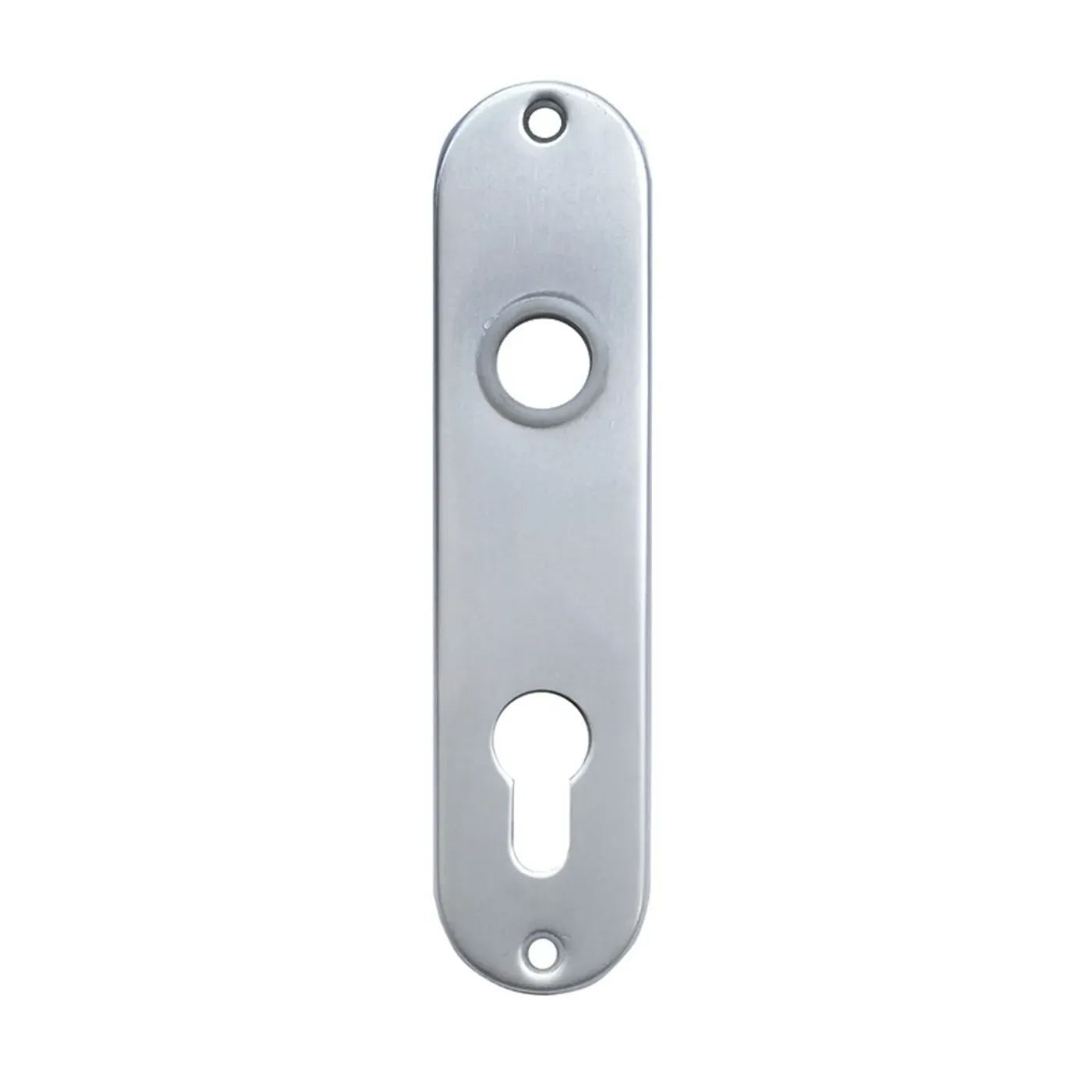 Overig Langschild euro 55mm ovaal aluminium