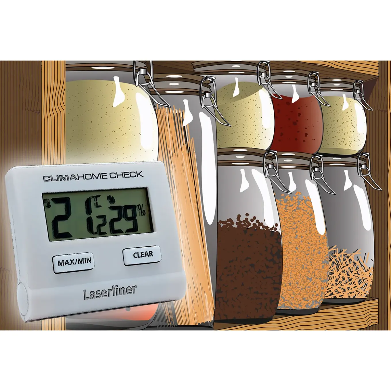 Laserliner digitale hygrometer