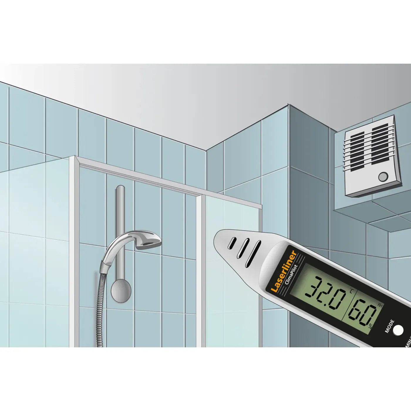 Laserliner digitale hygrometer