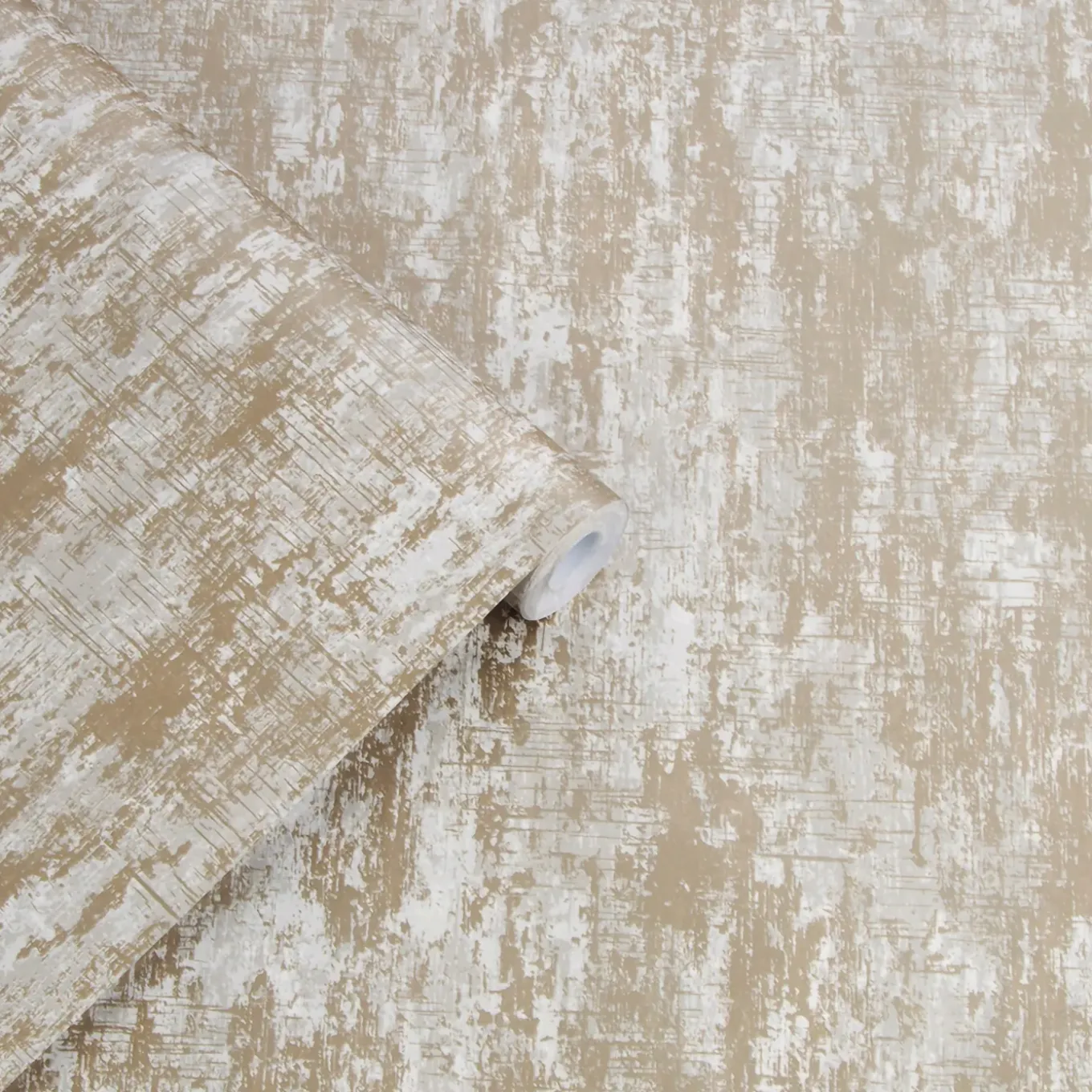 Laura Ashley Whinfell Behang - Glitter - 10mx52cm - Beige