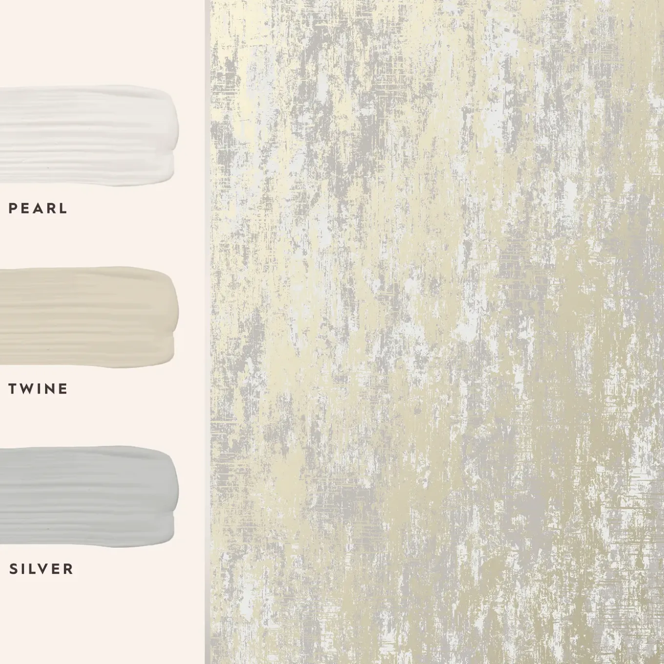 Laura Ashley Whinfell Behang - Glitter - 10mx52cm - Beige