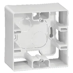 Legrand opbouwraam 1 module Niloé wit