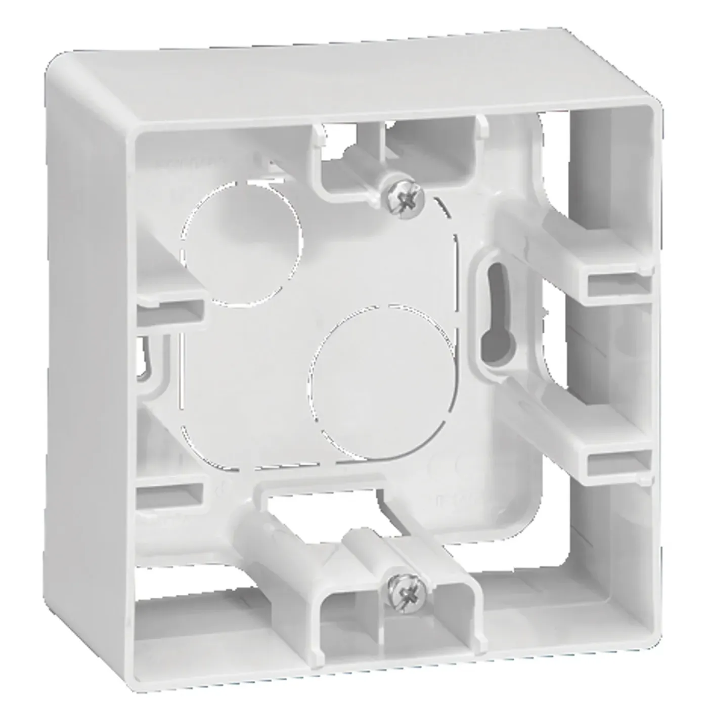 Legrand opbouwraam 1 module Niloé wit