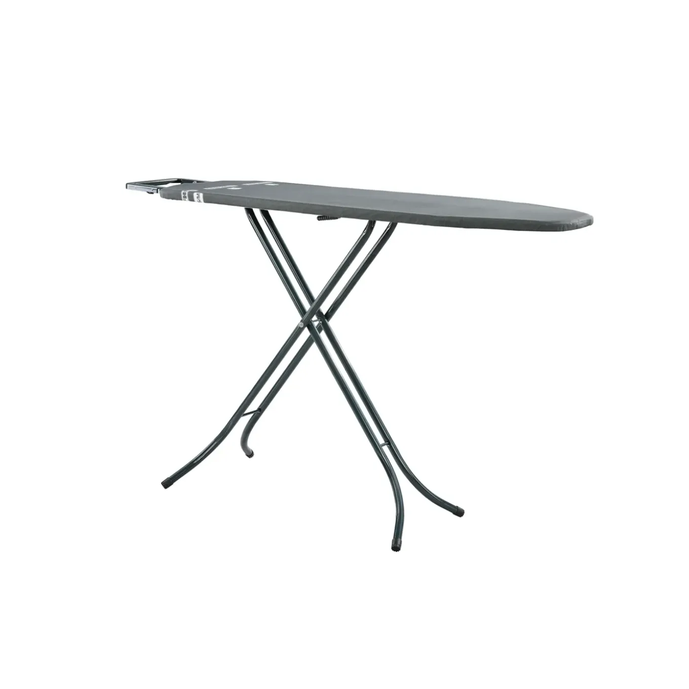 Leifheit Strijkplank Classic M Basic - In hoogte verstelbaar - Vast strijkijzerplateau - Zwart - 120x38cm
