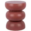 Leitmotiv - Kruk Curva - Rood - 35,5x35,5x44 Cm