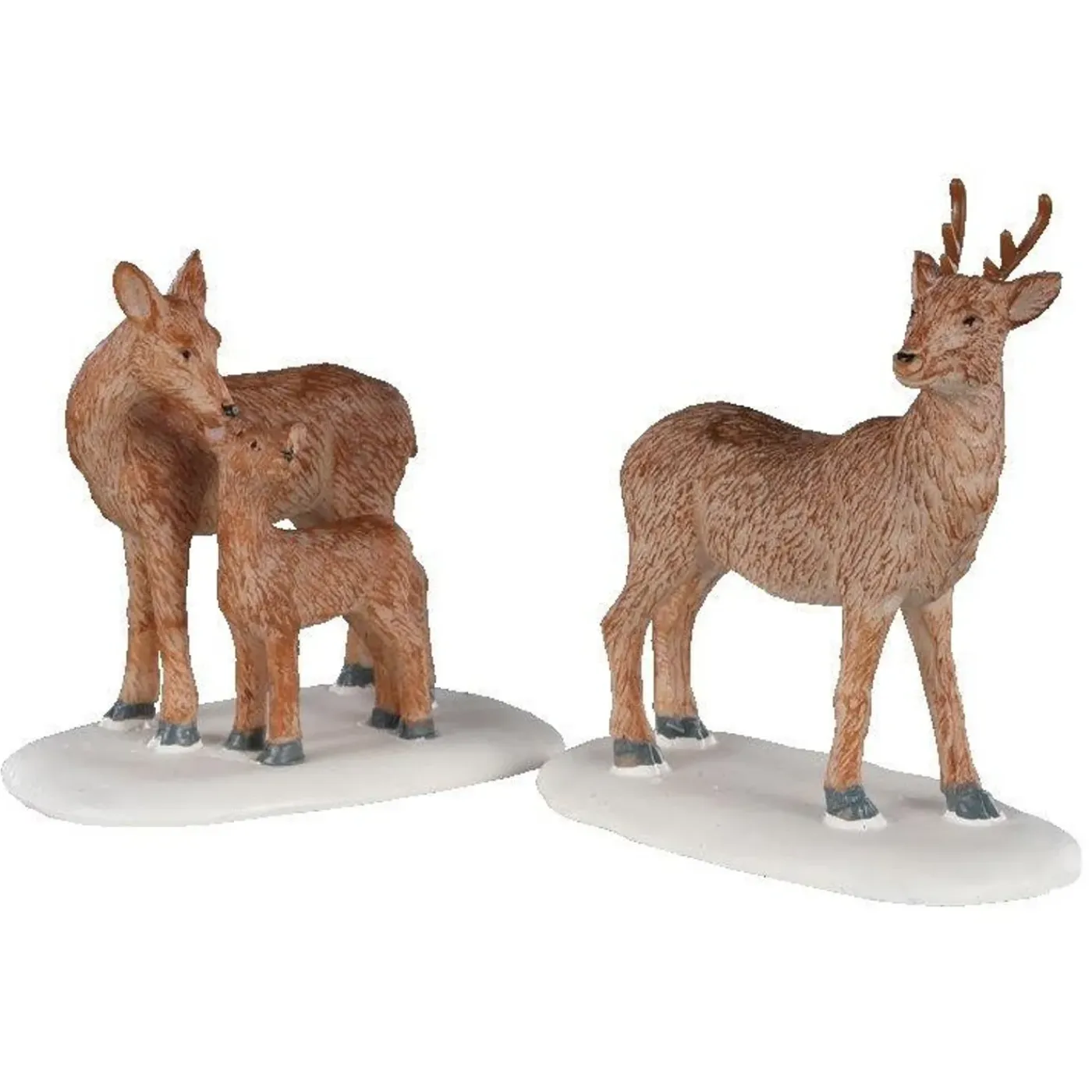 LEMAX - Deer family, set of 2