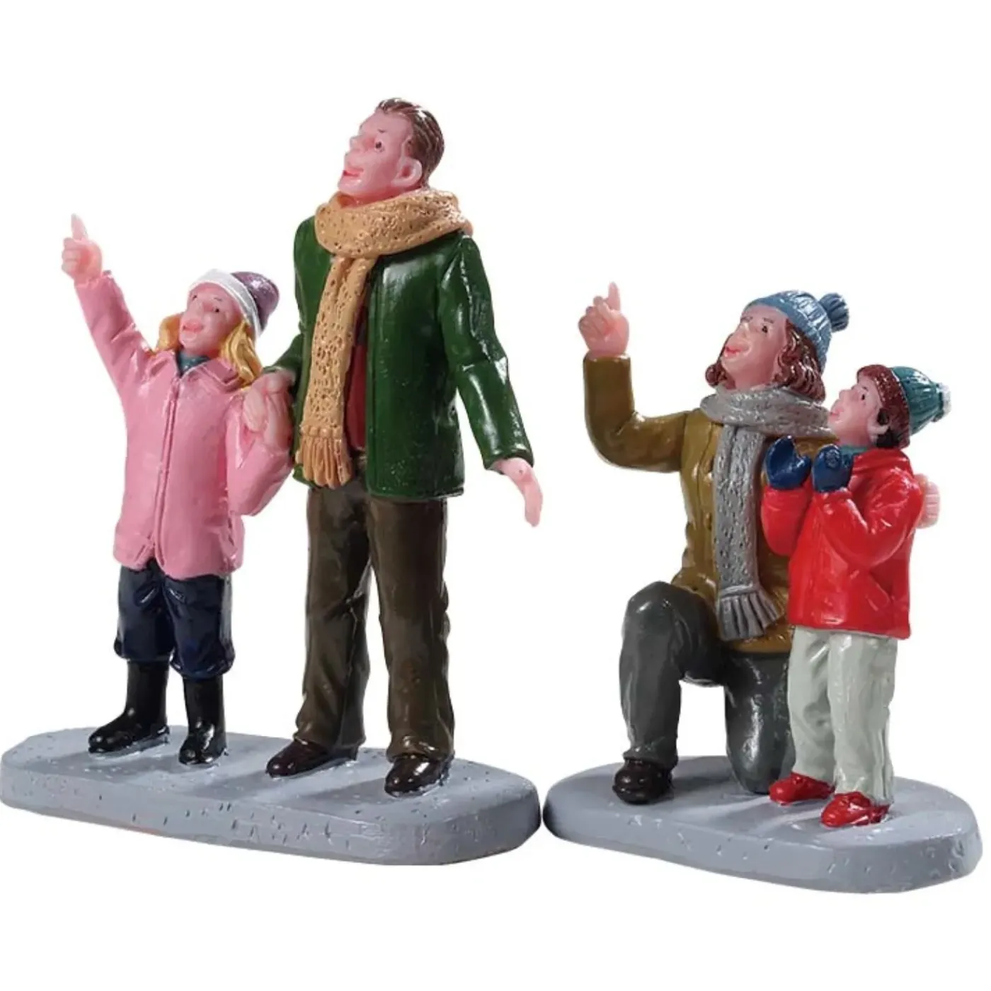 LEMAX - People admiring fireworks set of 2