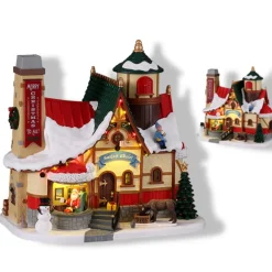 LEMAX - Santa'S Chalet With 4.5V Adaptor Kerst