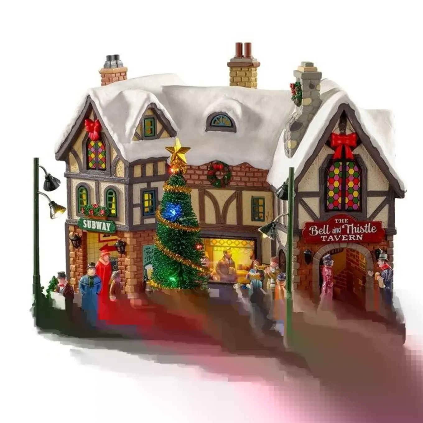 LEMAX - The bell & thistle tavern, with 4.5v adaptor
