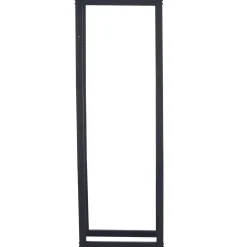 Lendo Online Brandhoutrek Met Hoes 50x25x148 Cm Zwart