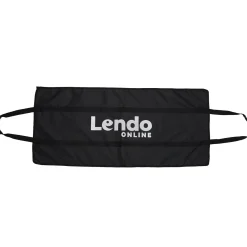Lendo Online Brandhoutrek Wand 25x25x148 Cm Zwart Staal