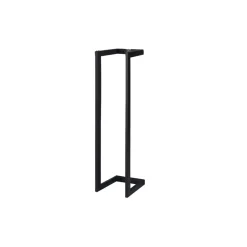 Lendo Online Brandhoutrek Wand 25x25x100 Cm Zwart Staal