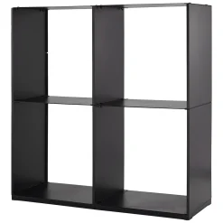 Lendo Online Brandhoutrek 80x28x80 Cm Zwart Staal