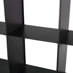 Lendo Online Brandhoutrek 80x28x120 Cm Zwart Staal