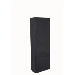 Lendo Online Hoes Brandhoutrek 50x25x148 Cm Oxford Zwart
