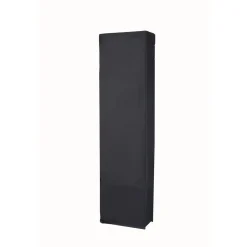 Lendo Online Hoes Brandhoutrek 100x25x196 Cm Oxford Zwart