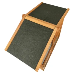 Lendo Online Konijnenhok 94x46x96 Cm Honingbruin Hout