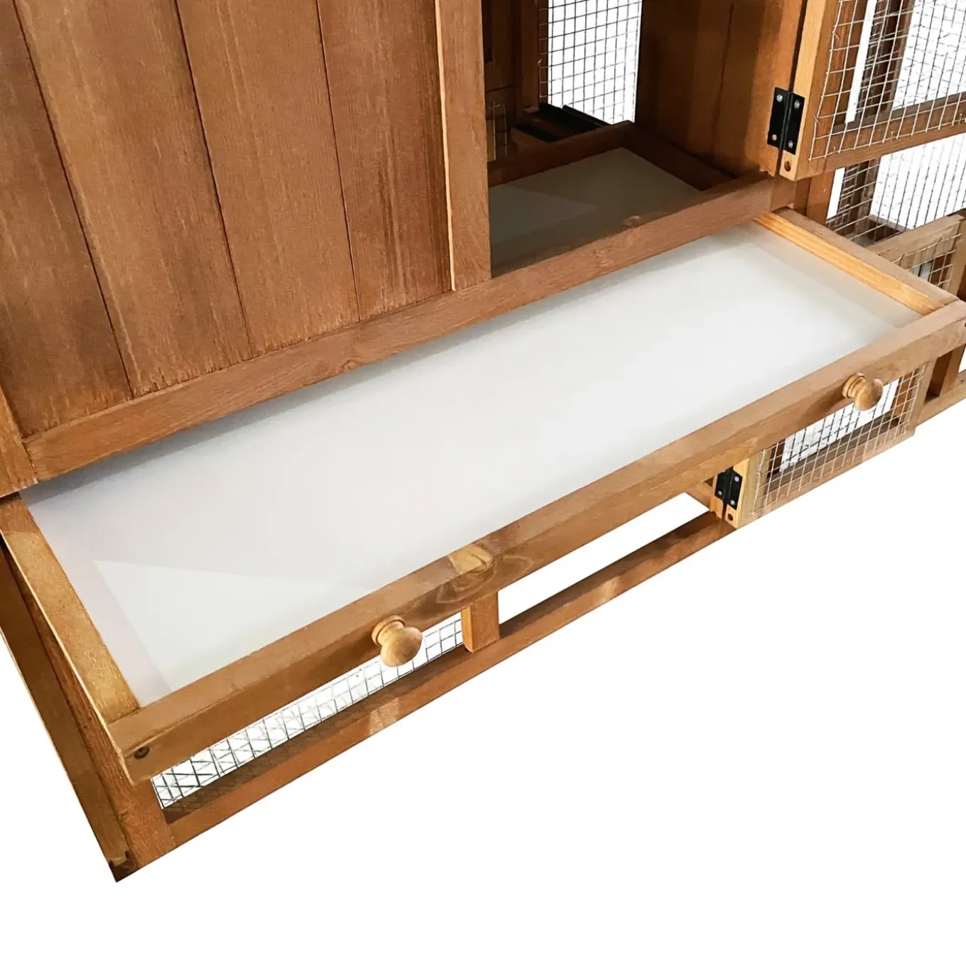 Lendo Online Konijnenhok 145x45x85 Hout Bruin