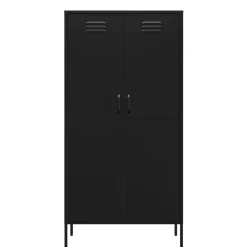 Lendo Online Lockerkast Metaal 90x50x180 Cm Zwart