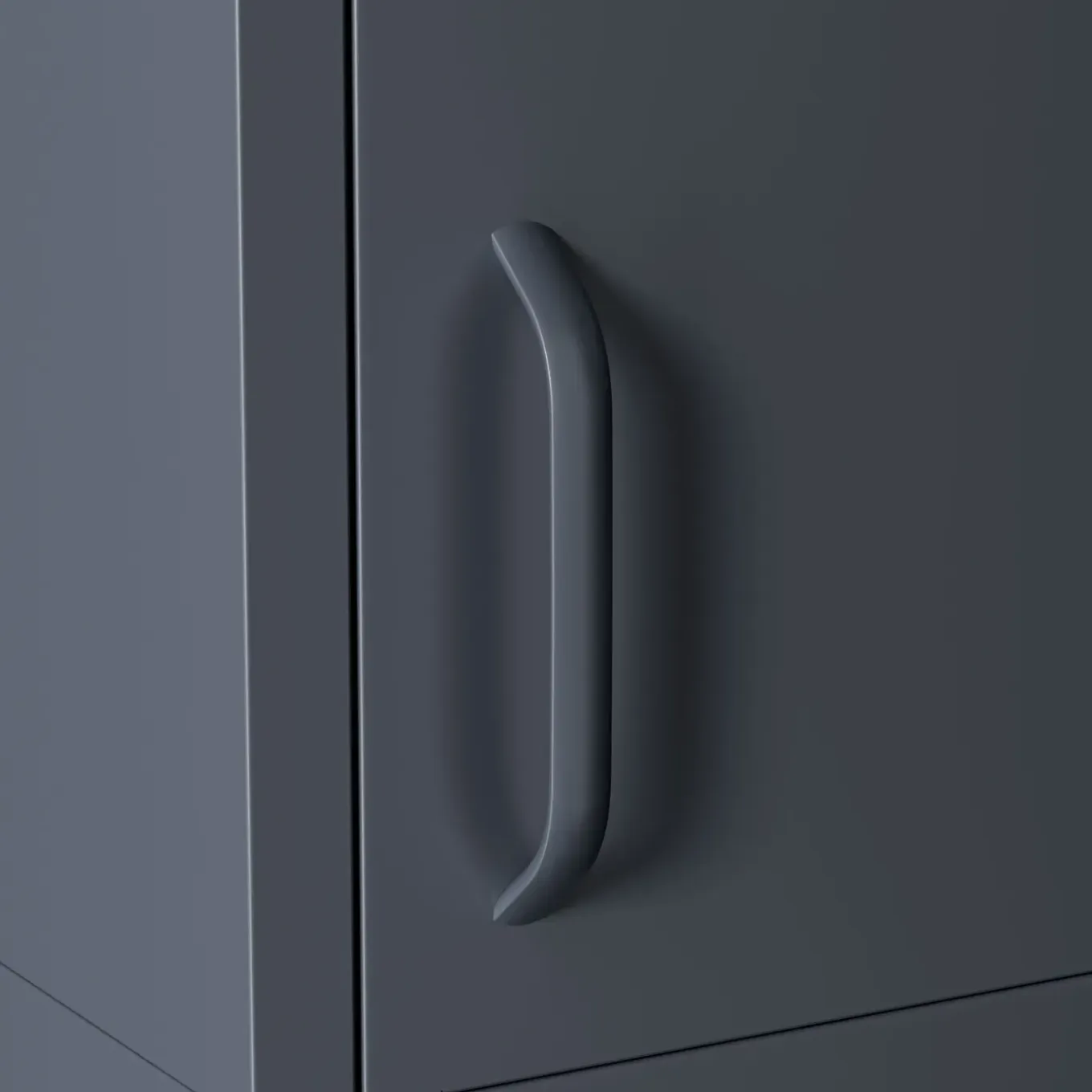 Lendo Online Lockerkast Metaal 35x50x180 Cm Antraciet