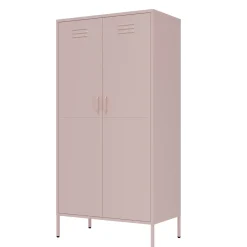 Lendo Online Lockerkast Metaal 90x50x180 Cm Roze