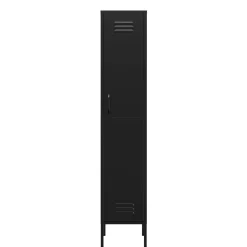 Lendo Online Lockerkast Metaal 35x50x180 Cm Zwart