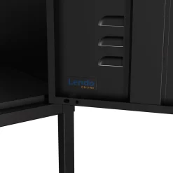 Lendo Online Lockerkast Metaal 35x50x180 Cm Zwart