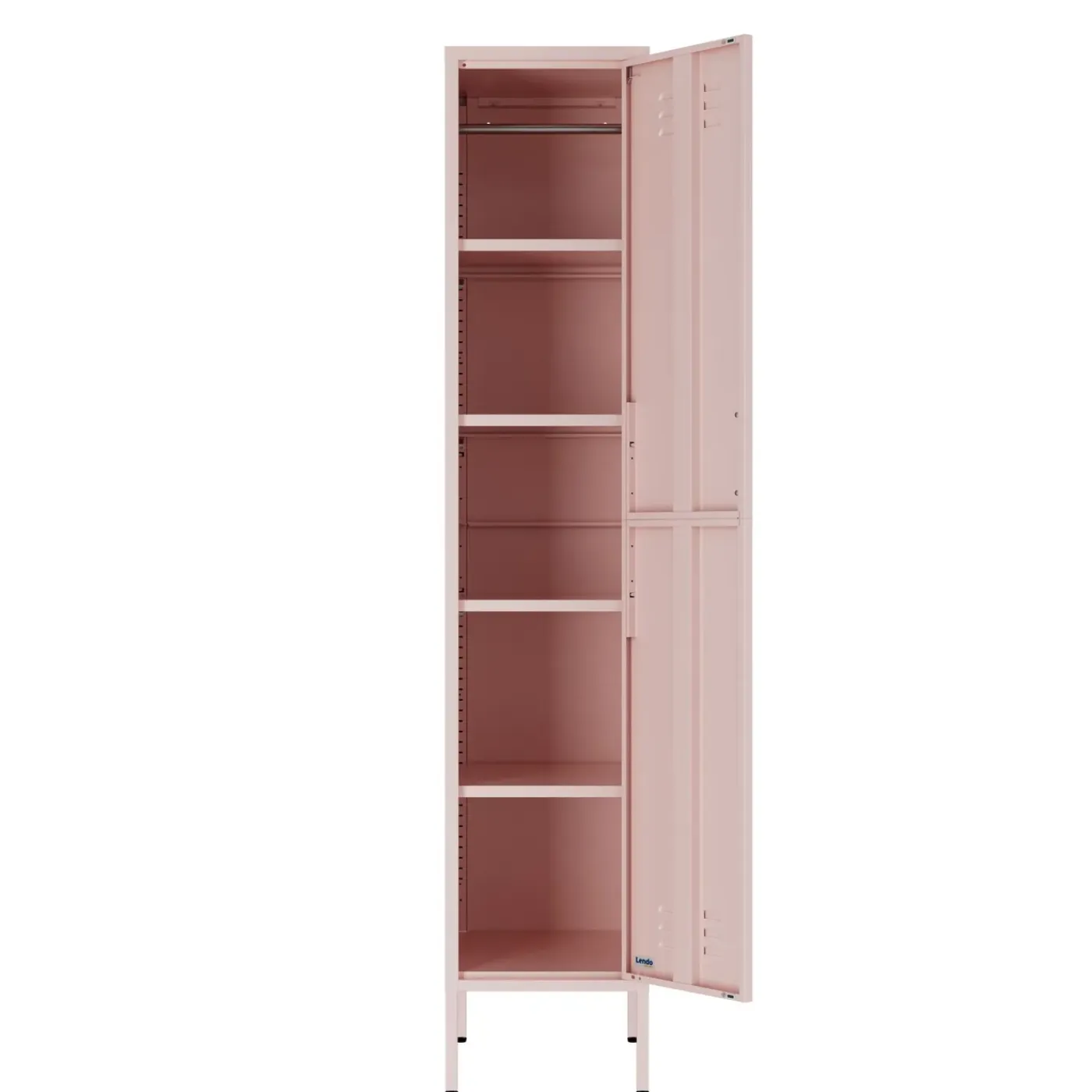 Lendo Online Lockerkast Metaal 35x50x180 Cm Roze