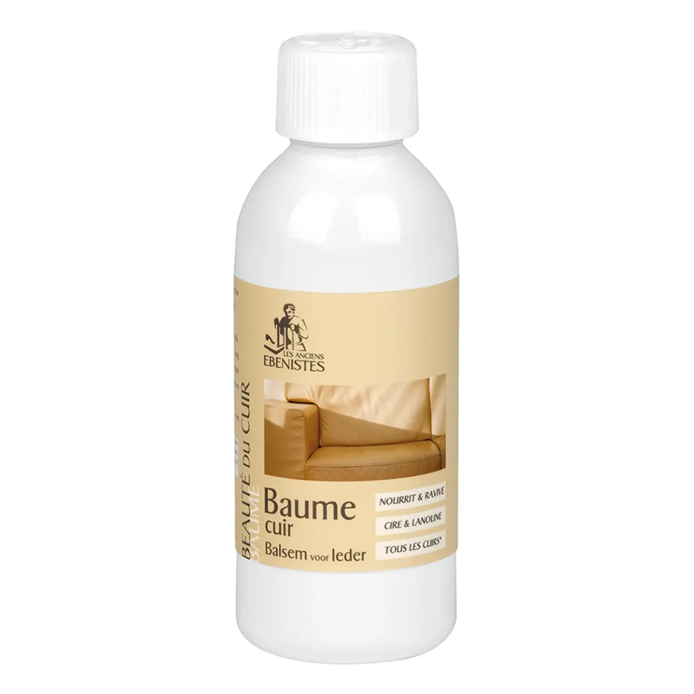 Les Anciens Ebénistes Les Anciens Ebenistes Lederbalsem - Kleurloos - Was & Lanoline - 250ml