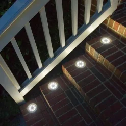 Lichtendirect - Led Solar Grondspot - 6 stuks - Tuinverlichting - Waterdicht