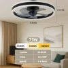 Lichtendirect - Plafondventilator Met Verlichting - Smart Ventilator Plafonniere-50cm