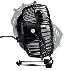 Lifetime Air Usb Ventilator Metaal D13cm