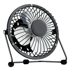 Lifetime Air Usb Ventilator Metaal D13cm