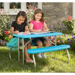 Lifetime Kindertafel Opvouwbaar - Picknickset Voor Binnen En Buiten - Groen