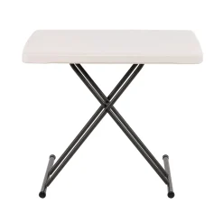 Lifetime Opvouwbare Campingtafel Bijzettafel Hoogte Verstelbaar - 49x76x53 Cm