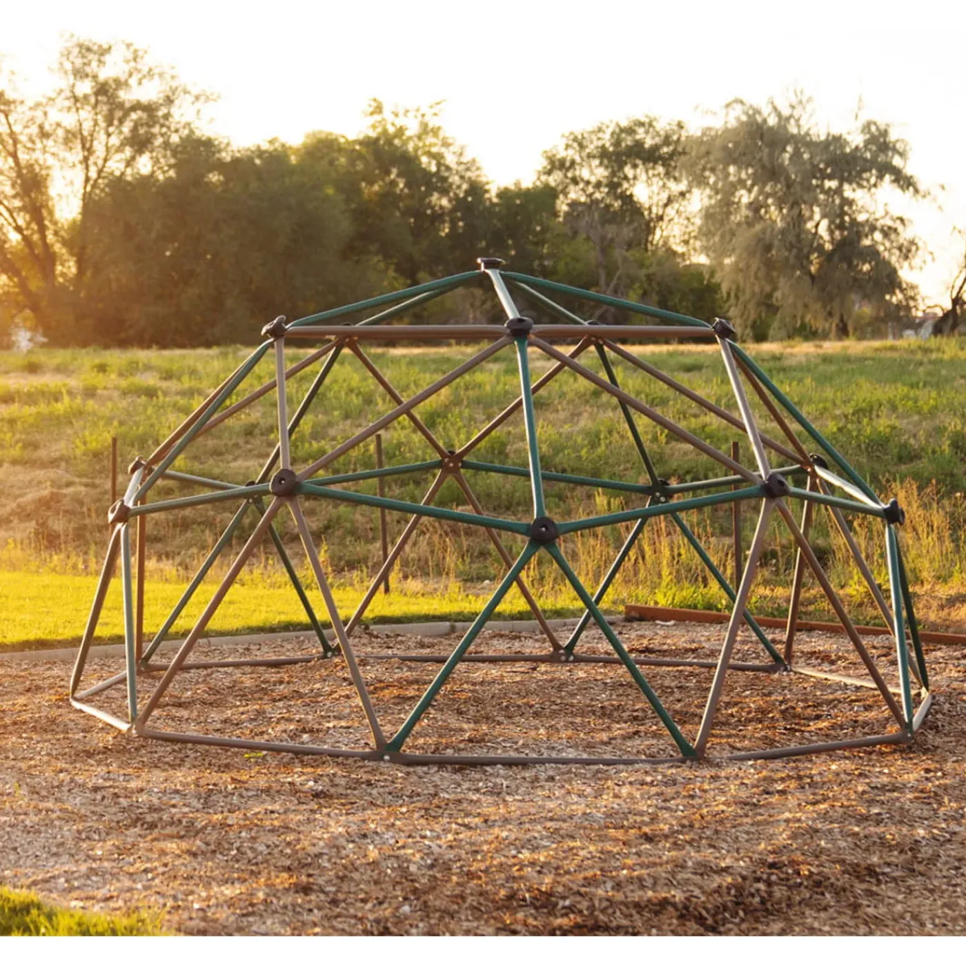 Lifetime Stalen Speeltoestel Geodome | Speeltoestel Inclusief Speeltent | Ø305x152 Cm