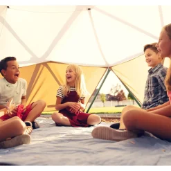 Lifetime Stalen Speeltoestel Geodome | Speeltoestel Inclusief Speeltent | Ø305x152 Cm