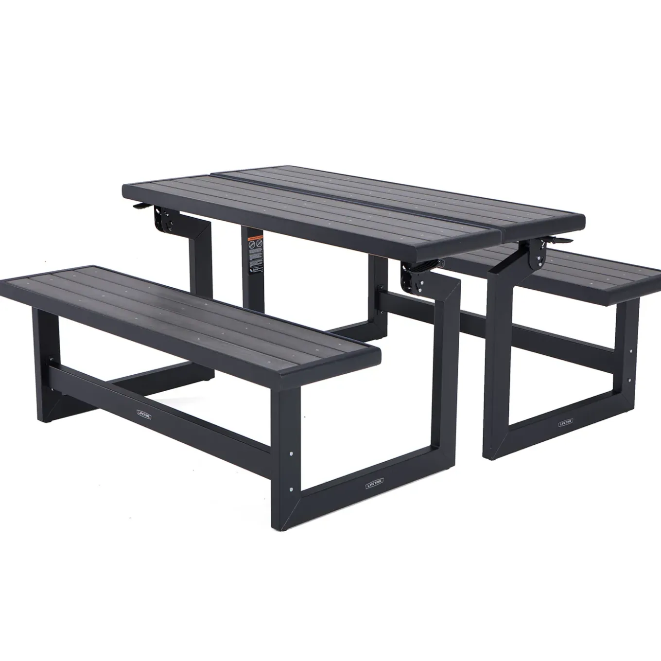 Lifetime Tuin Bank Convertible Grijs