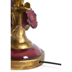 Light & Living - Lampvoet Berisso - Ø15x45.5 Cm - Rood