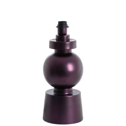 Light & Living - Lampvoet Bodiosa - Ø18x47 Cm - Paars