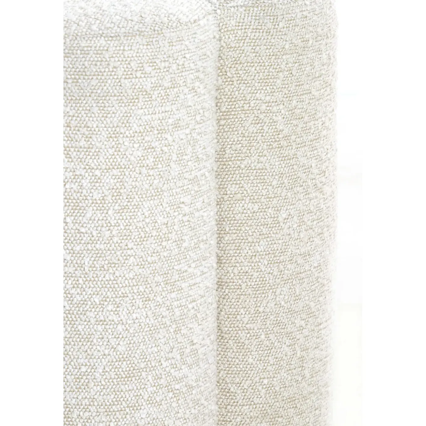 Light&living Poef 38x38x45 Cm Nalani Bouclé Crème