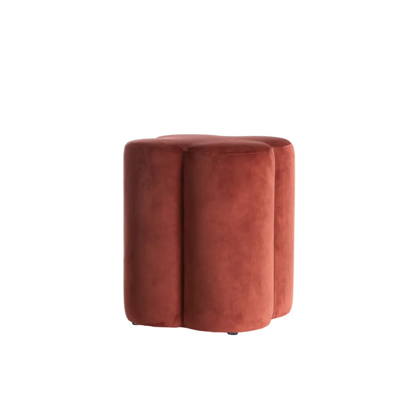 Light & Living Light&living Poef 38x38x45 Cm Nalani Bordeaux