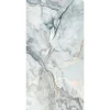 LIMCARO - Vloer En Wandtegel - Framed Aqua - Wit - 60 X 120 Cm - Marmerlook - Glanzend