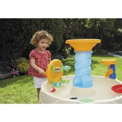 Little Tikes Tafel Met Blauwe Watergames Spiraal Watertafel Pvc Hydraulische Wie