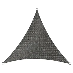 Livin' outdoor schaduwdoek Iseo HDPE driehoek 5m antraciet