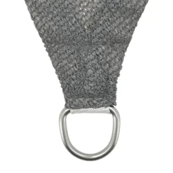 Livin' outdoor schaduwdoek Iseo HDPE driehoek 5m antraciet