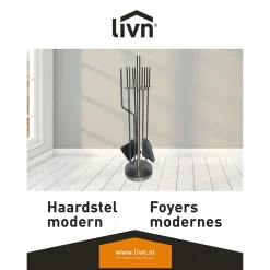 Livn Accessoireset Modern 5 Delig Rvs