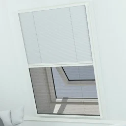 Livn duoplissehor raam Plus 134x160cm wit