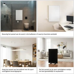 Livn Infraroodpaneel Plus 500 90x60cm Wit
